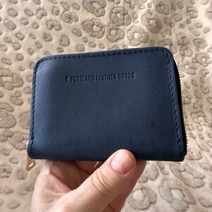 Portland Leather Small Zip Wallet